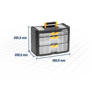 Organizador plástico OPV 400 VONDER