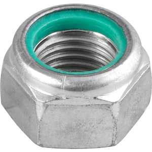 Porca autotravante sextavada, 22 mm, MA, baixa, zincada, VONDER