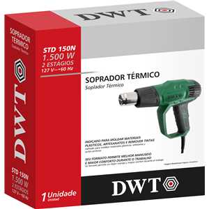 Soprador térmico, 1.500 W, 127 V~, STD 150N DWT
