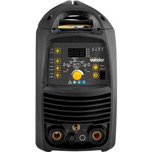 Inversor para solda TIG e eletrodo, 200 A, RIV 218AF, digital, pulsado, 85 V~ - 265 V~, alimentação automática, monofásico, VONDER