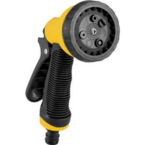 Esguicho plástico para jardim, 7 funções, engate 1/2", VONDER