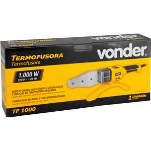Termofusora 1.000 W, 220 V~, TF 1000 VONDER