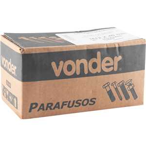 Parafuso sextavado 8.8, 12 mm x 40 mm, MA, rosca total, DIN 933, VONDER