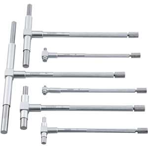 Calibrador telescópico, 8 mm a 150 mm, jogo com 6 peças, VONDER