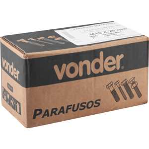 Parafuso sextavado 8.8, 10 mm x 20 mm, MA, rosca total, DIN 933, VONDER