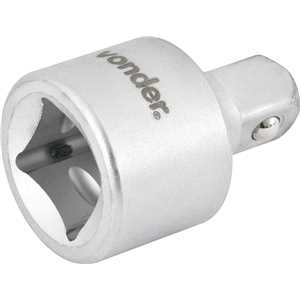 Adaptador para soquete, 3/4" para 1/2", VONDER