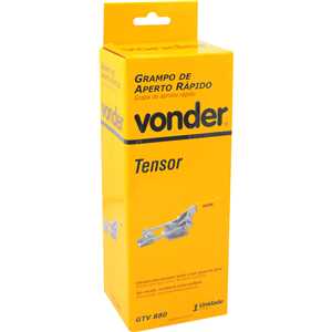 Grampo de aperto rápido tipo tensor, GTV 880, VONDER