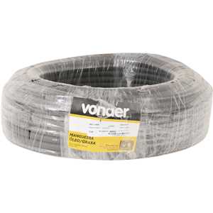 Mangueira para óleo e graxa, 1/4" - 6,35 mm, PT 350 lbf/pol², PVC, VONDER