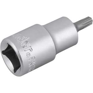 Soquete hexalobular macho T-27, encaixe 1/2", VONDER