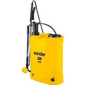 Pulverizador costal, 2 em 1, manual ou bateria, com bateria de lítio, 18 litros, VONDER