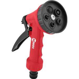 Esguicho plástico para jardim, 5 funções, engate 1/2", NOVE54