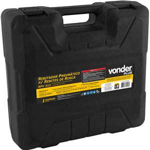 Rebitador pneumático para rebites de rosca, RPV 312, VONDER PLUS