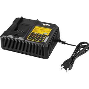 Carregador de bateria 18 V, linha intercambiável, inteligente, ICBV 1849, VONDER