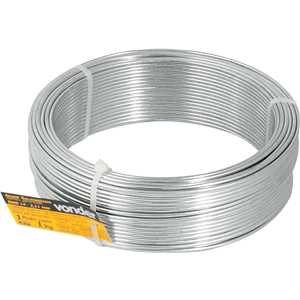 Arame galvanizado, comercial, BWG 14 2,11 mm, VONDER