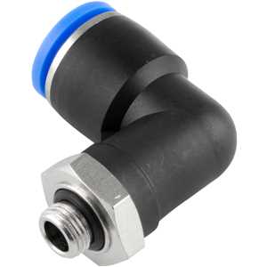 Conexão rápida, tipo cotovelo (90 graus), rosca 1/8" BSP, 12 mm, VONDER