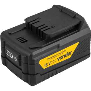 Bateria 18 V, íons de lítio, linha intercambiável, 4 Ah, IBV 1804 VONDER