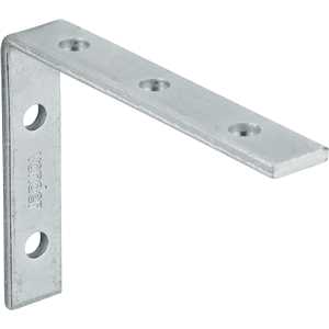 Cantoneira para cortina, 5 cm x 7 cm, zincada, VONDER