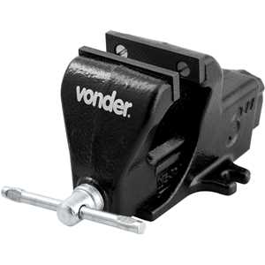 Torno de bancada fixo, n° 3, em ferro fundido nodular, VONDER