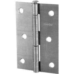 Dobradiça para porta 3", em ferro polido, VONDER