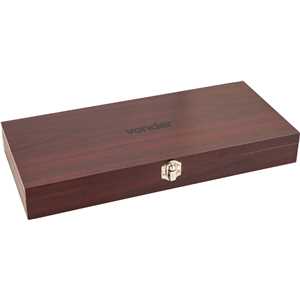 Jogo de utensílios para churrasco, em aço inox, com 4 peças, VONDER