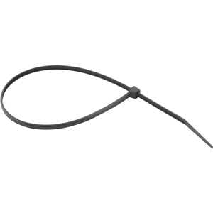 Abraçadeira de nylon, preta, 800 mm x 9,0 mm, com 10 peças, VONDER