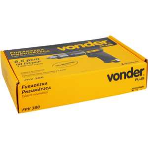 Furadeira pneumática, 3/8", FPV 380, VONDER PLUS