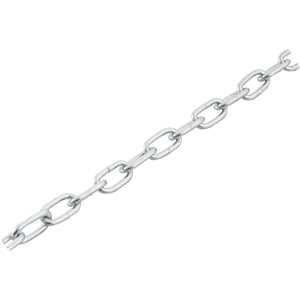 Corrente zincada, com elo curto, 4,0 mm - 5/32", balde, VONDER
