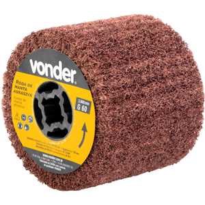 Roda de manta abrasiva para PEV 1380, grão 60, VONDER