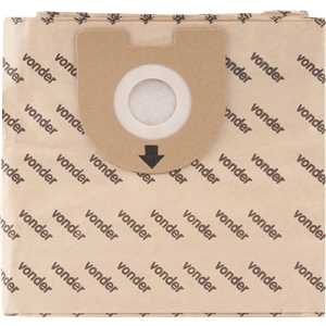 Saco coletor de pó para aspirador APV 1210, jogo com 3 peças, VONDER