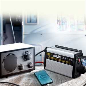 Inversor de potência 600 W, 12 V DC para 127 V~ VONDER