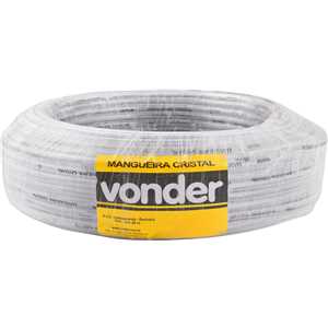 Mangueira cristal 3/4" x 2,0 mm, rolo 50 m, VONDER
