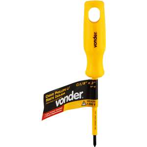 Chave phillips com haste isolada 1/8" x 3" VONDER