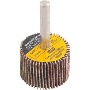 Roda de lixa 30 mm x 20 mm com haste, grão 80 VONDER