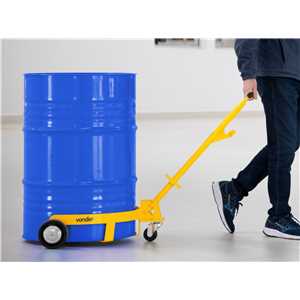 Carrinho para transporte de tambor, capacidade de 500 kgf, VONDER