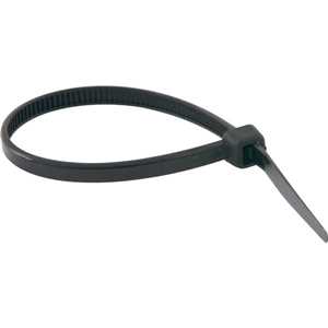 Abraçadeira de nylon, preta, 200 mm x 3,6 mm, com 1.000 peças, VONDER
