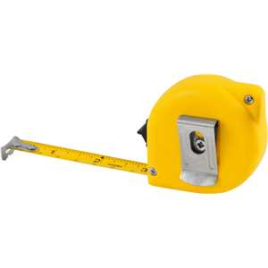 Trena curta de aço 3 m x 12,5 mm, caixa com 12, VONDER