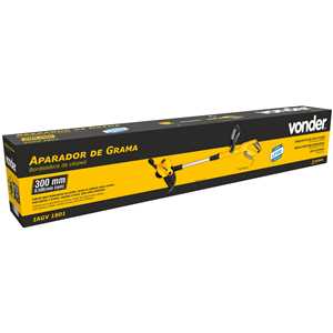 Aparador de grama, bateria intercambiável de 18 V, sem bateria e sem carregador, IAGV 1801, VONDER