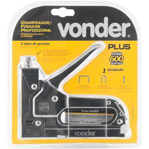 Grampeador/pinador manual, VONDER PLUS
