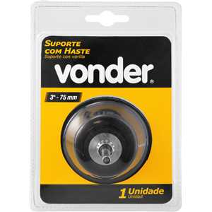 Suporte para acessórios com engate rápido de 3", com haste, VONDER