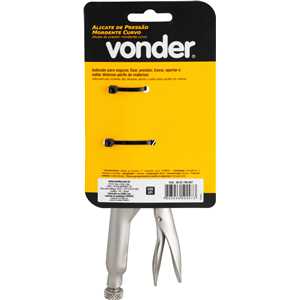 Alicate de pressão, 7", mordente curvo, VONDER