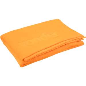 Toalha de microfibra, 40 cm x 60 cm, 400 g/m² (gsm), laranja, VONDER PLUS