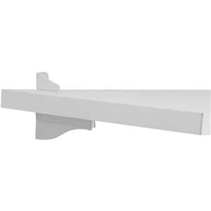 Prateleira, com suporte bico de tucano, 100 cm x 20 cm, branca, VONDER