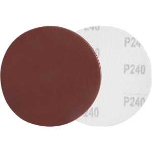 Disco de lixa costado em pluma, 4.1/2", grão 240, VONDER