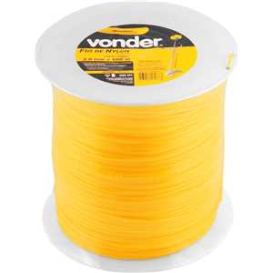 Fio de nylon, 3,0 mm x 500 m, redondo, VONDER