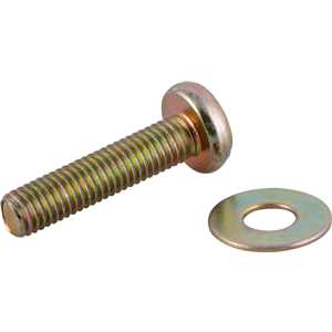 Parafuso com arruela para suporte de TV, M8 x 35 mm, VONDER