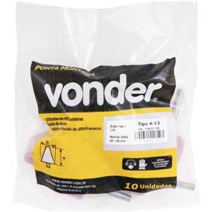 Ponta montada A-13 haste 1/4" VONDER