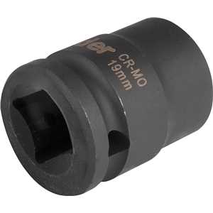 Soquete sextavado de impacto, encaixe de 1/2" x 19,0 mm, VONDER