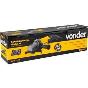 Esmerilhadeira angular 7", 2.200 W, 127 V~, EAV 2200 VONDER