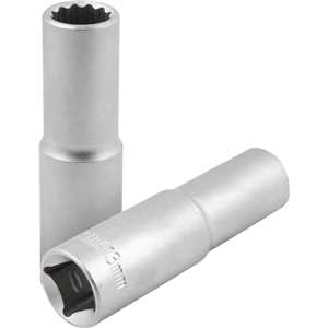 Soquete estriado longo, com encaixe de 1/2", 13 mm, VONDER