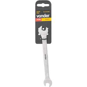 Chave fixa 8 mm x 9 mm, VONDER